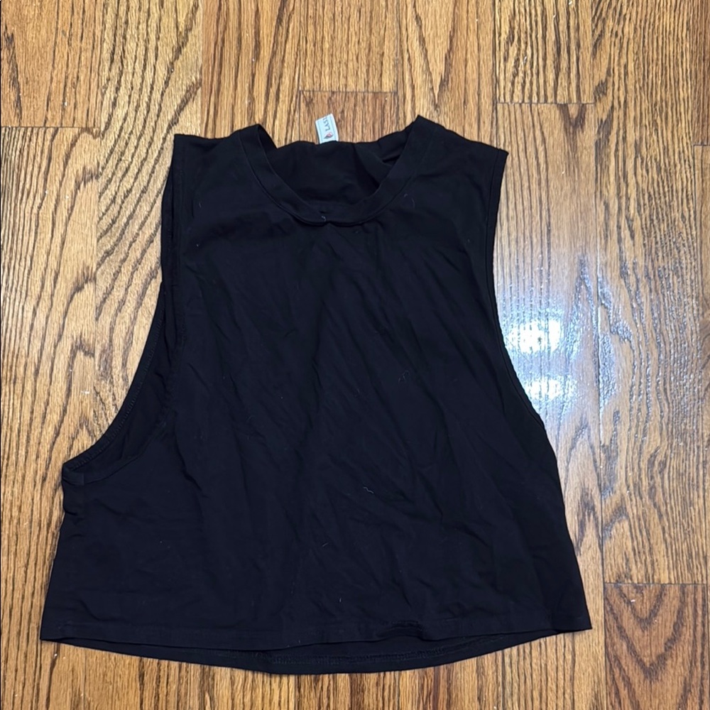 Black Sleeveless Top